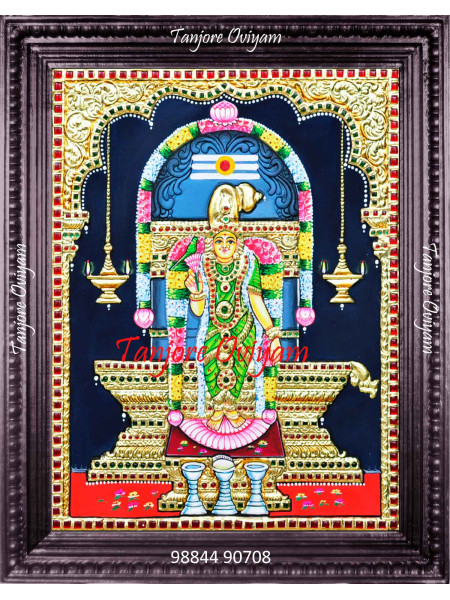 Meenakshi Amman Painting